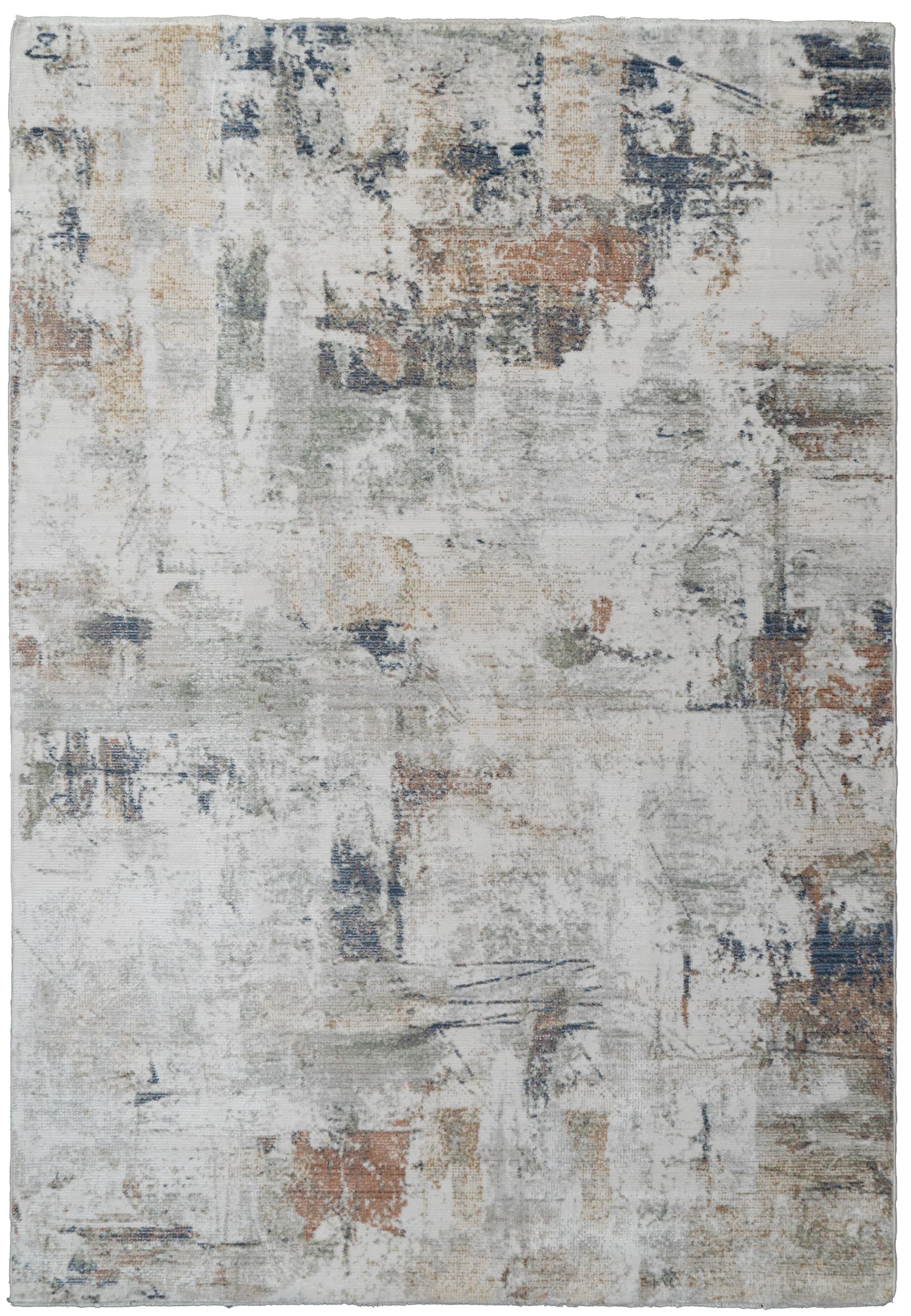 Echo Ivory/Multi rug