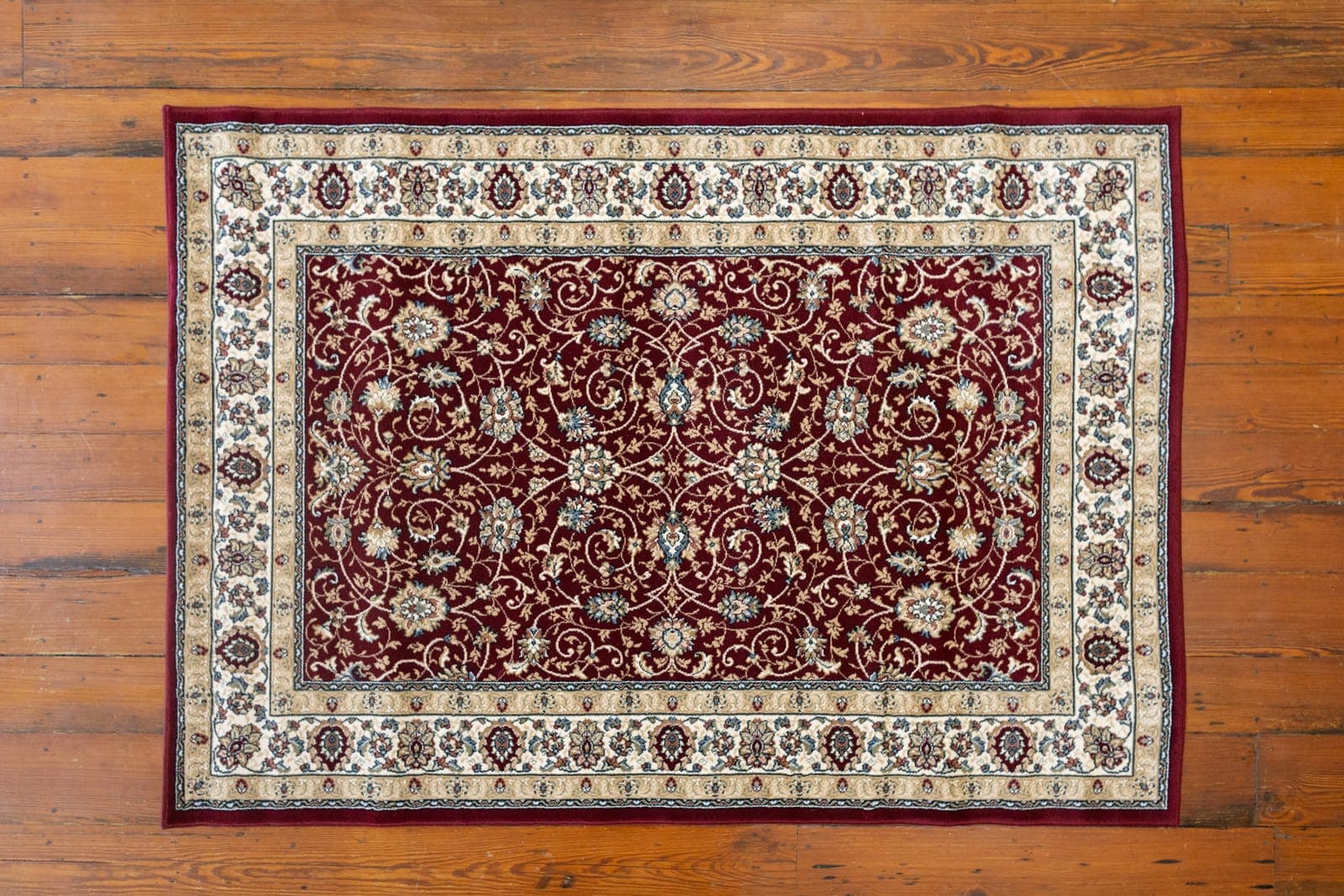 Hazel Red/Ivory rug
